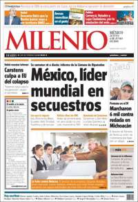 Portada de Milenio (México)