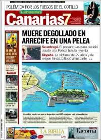 Portada de Canarias 7 - Fuerteventura (España)