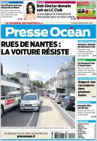 Portada de Presse Ocean (France)
