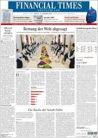 Portada de Financial Times Deutschland (Alemania)
