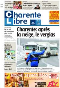 Portada de Charente Libre (Francia)