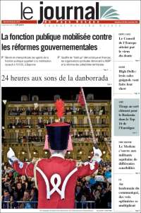 Portada de Le Journal du Pays Basque (France)