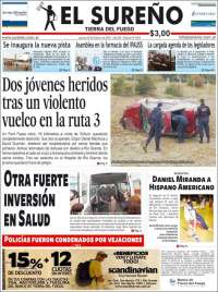 Portada de Diario El Sureño (Argentine)