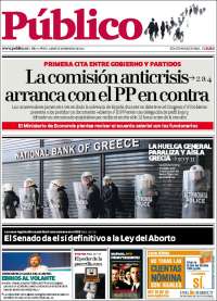 Portada de Público (Espagne)