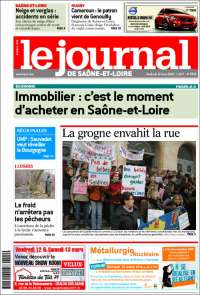 Portada de Journal de Saône-et-Loire (France)