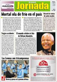 Portada de Diario Jornada (Argentine)