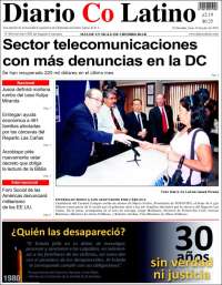 Portada de Diario Co Latino (El Salvador)