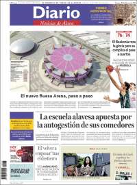 Portada de Noticias de Álava (España)