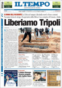Portada de Il Tempo (Italy)