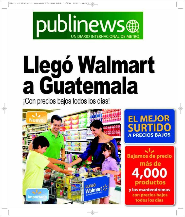 Portada de Publinews (Guatemala)