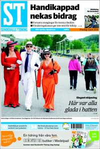 Portada de Sundsvalls Tidning (Sweden)