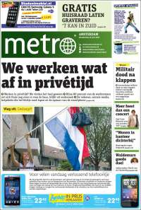 Portada de Metro (Pays-Bas)