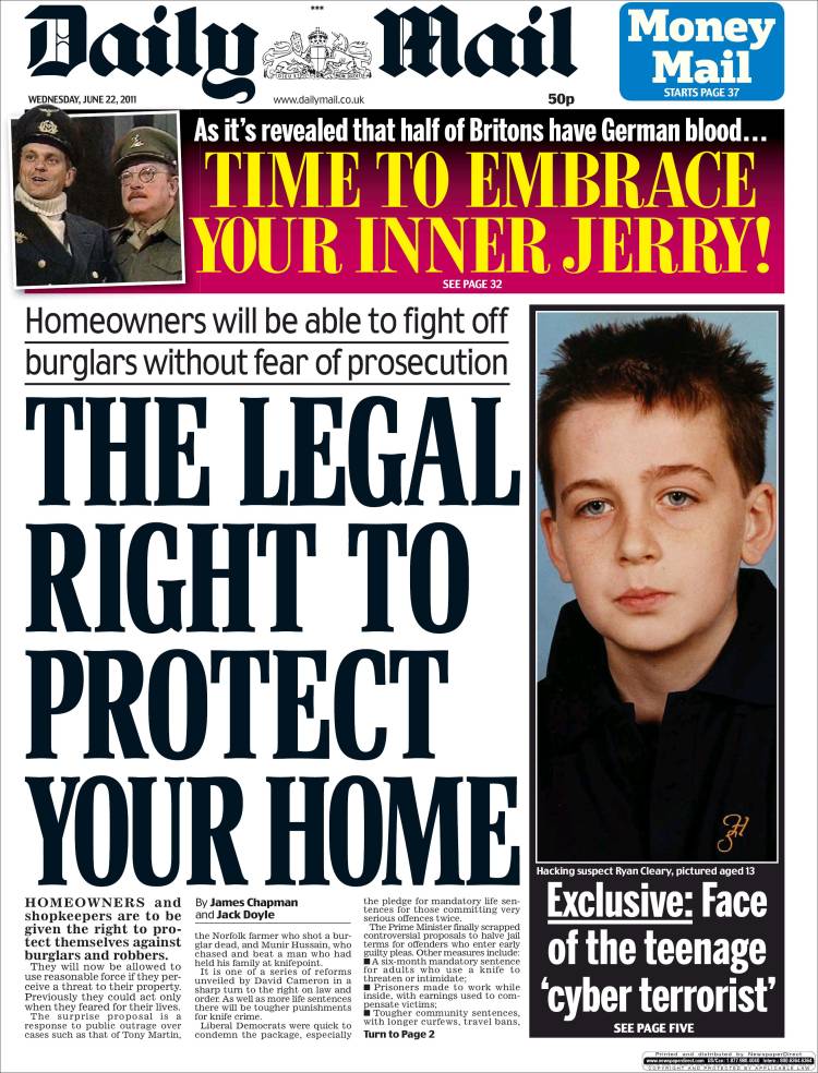 Daily Mail runs front page IPSO ruling on inaccuracies in 