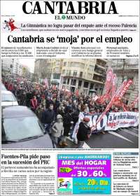 Portada de Cantabria - El Mundo (España)