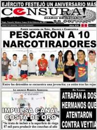 Portada de Diario Censura (México)