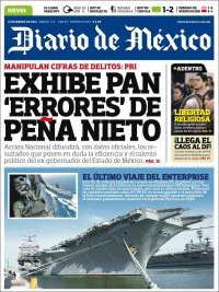 Portada de Diario de México (México)