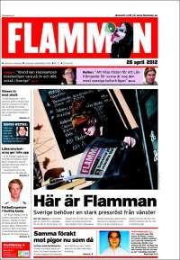 Portada de Flamman (Suecia)
