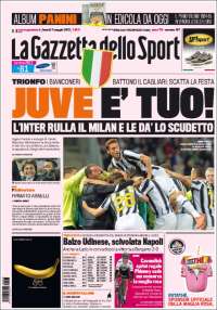 Portada de La Gazzetta dello Sport (Italy)