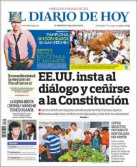 Portada de Diario Co Latino (El Salvador)