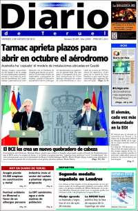 Portada de Diario de Teruel (España)