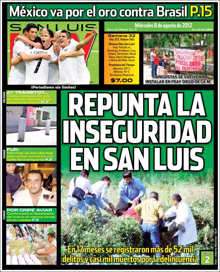 Periodicos De San Luis Potosi El San Luis Hoy