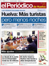 Portada de El Periódico de Huelva (España)