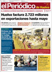 Portada de El Periódico de Huelva (Spain)