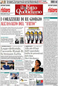 Portada de Il Fatto Quotidiano (Italy)