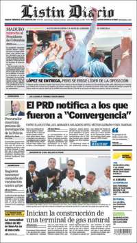 Portada de Listín Diario (Dominican Rep.)