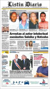 Portada de Listín Diario (R. Dominicaine)