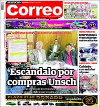 Portada de Diario Correo - Ayacucho (Pérou)