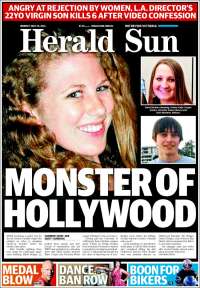 Portada de Herald Sun (Australie)