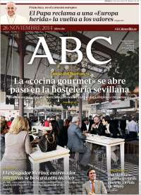 Portada de ABC - Sevilla (España)