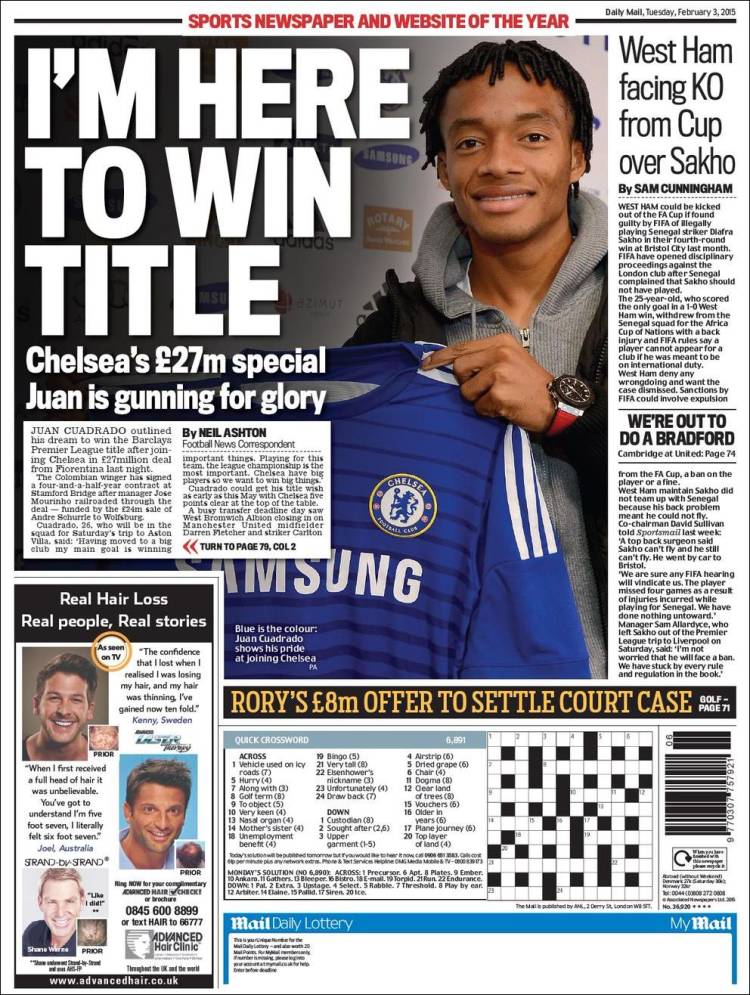 Daily mail sport