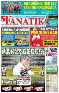 Portada de Fanatik (Turquie)