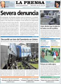 Portada de La Prensa (Argentine)