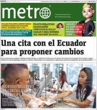 Portada de Metro Ecuador (Ecuador)