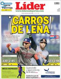 Portada de Lider en deportes (Venezuela)