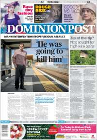 Portada de The Dominion Post (Nueva Zelanda)