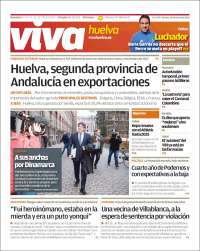 Portada de Viva Huelva (España)