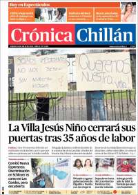 Portada de Crónica Chillán (Chile)