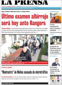 Portada de La Prensa (Chile)