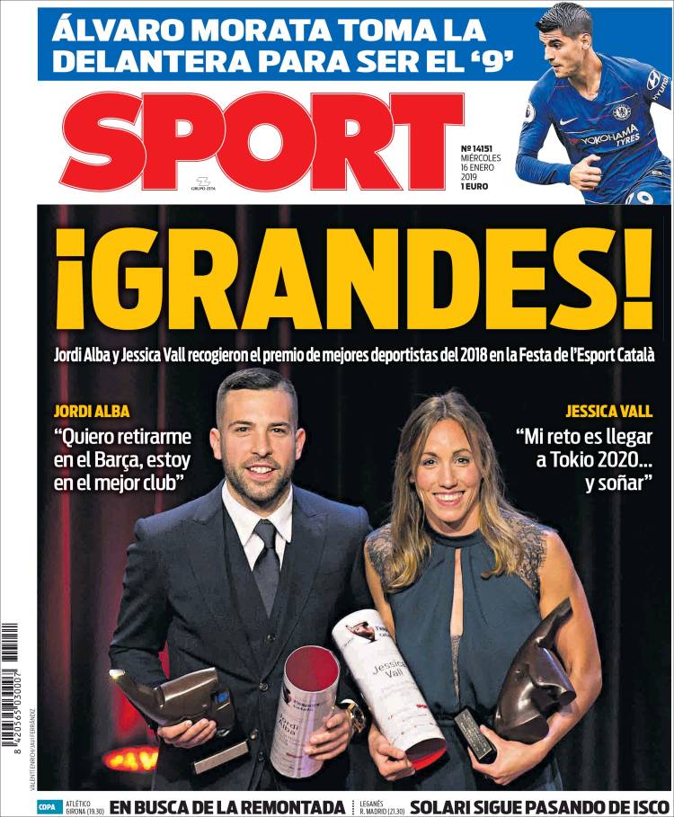 Portada de Sport (España)