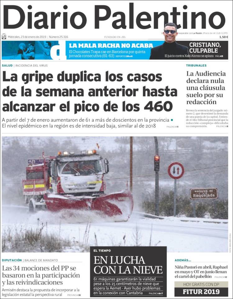 Portada de Diario Palentino (España)