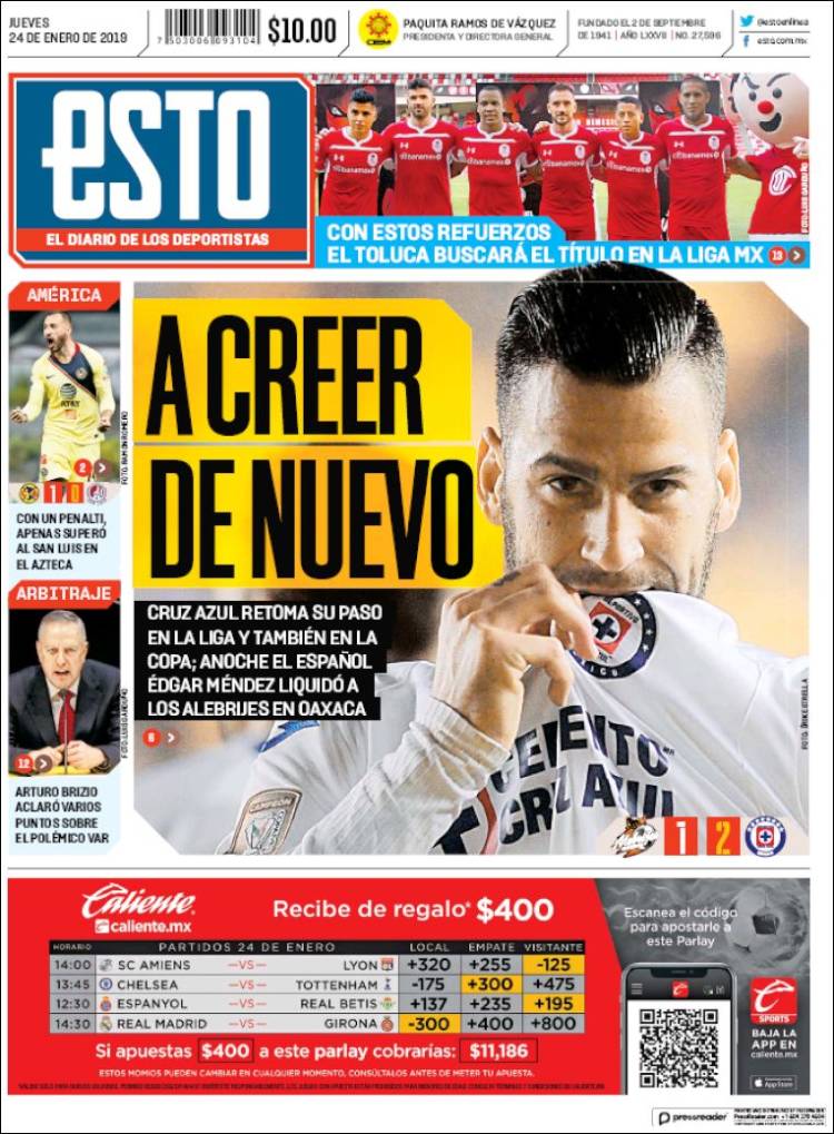 Portada de Esto (México)