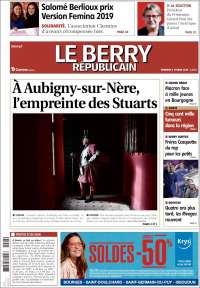 Portada de Berry Republicain (Francia)