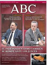 Portada de ABC (España)