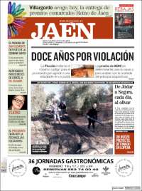 Portada de Diario Jaén (España)