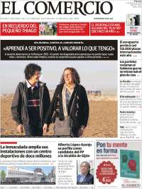 Portada de El Comercio (España)