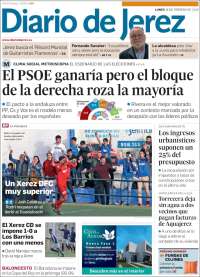 Portada de Diario de Jerez (España)